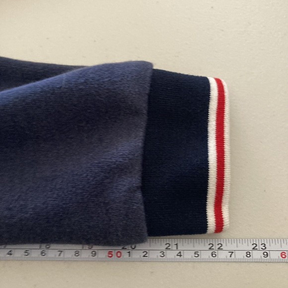 Triumph Motorcycles UK Full Zip Ladies SMALL Blue Fleece Logo Track Jacket - Picture 11 of 12